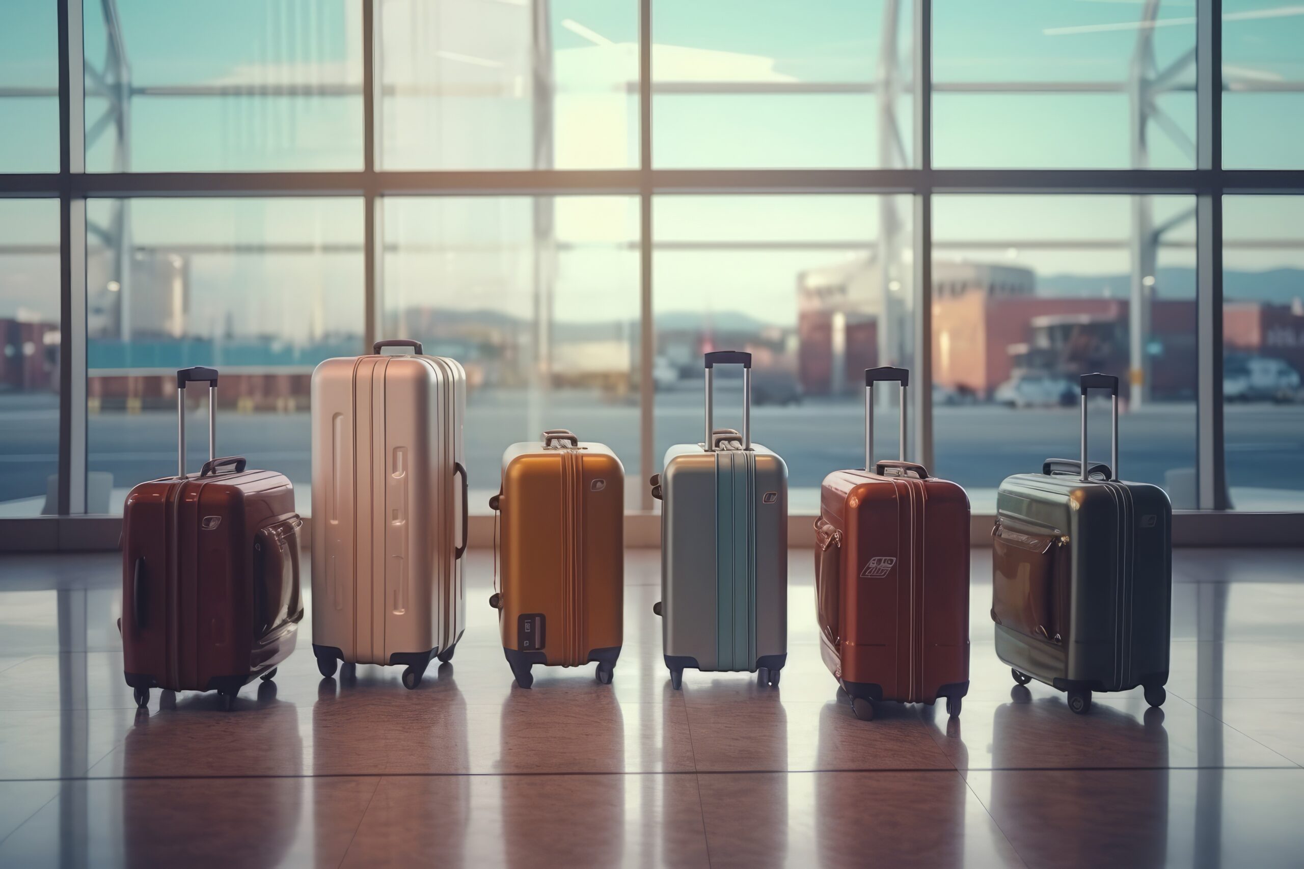 女子旅行にあると盛り上がる持ち物の入ったスーツケース